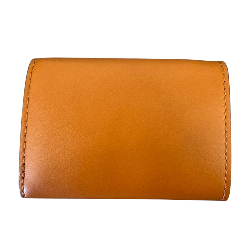 Men's Micro Trifold Wallet Brown