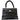 Women's Goatskin Madras Click Top Handle Nero Handbag Black