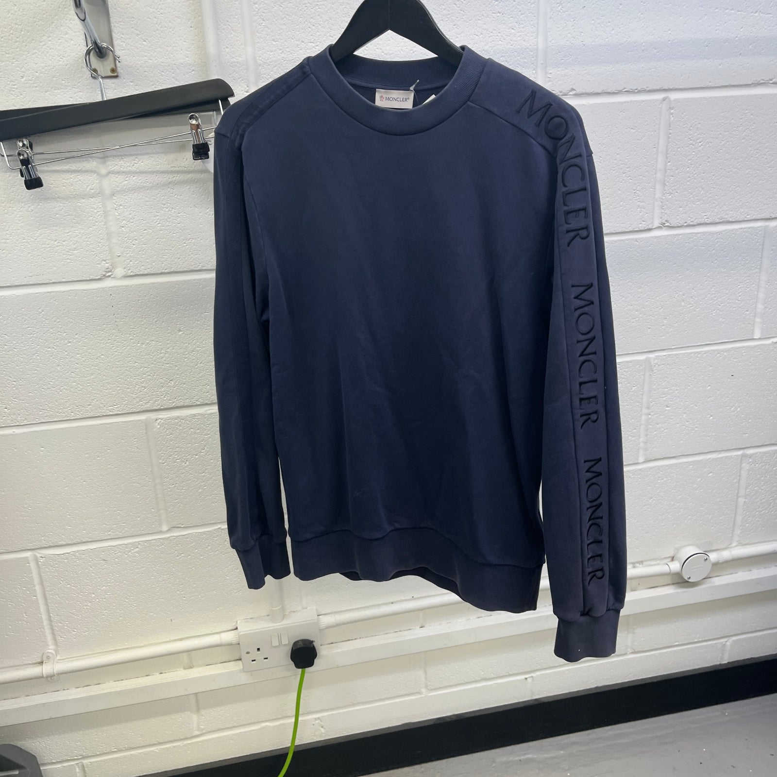 Men's Maglia Sweatshirt Navy Size M - Photo 8