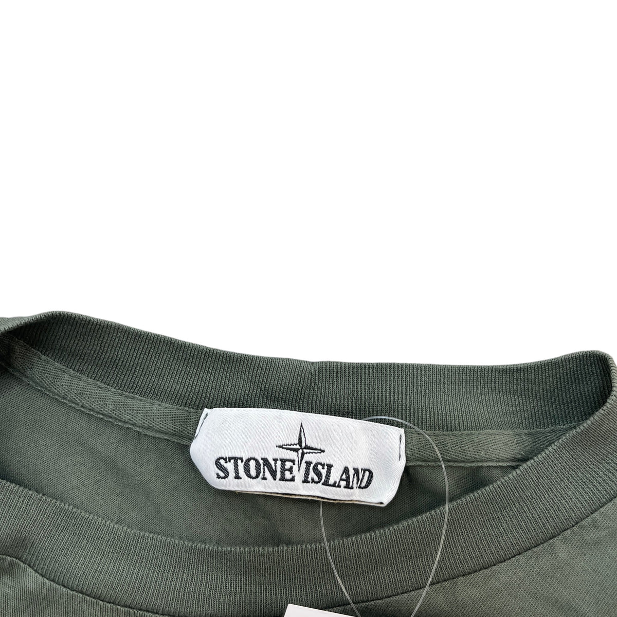 Men's Compass Logo T-Shirt Green Size M - Photo 7