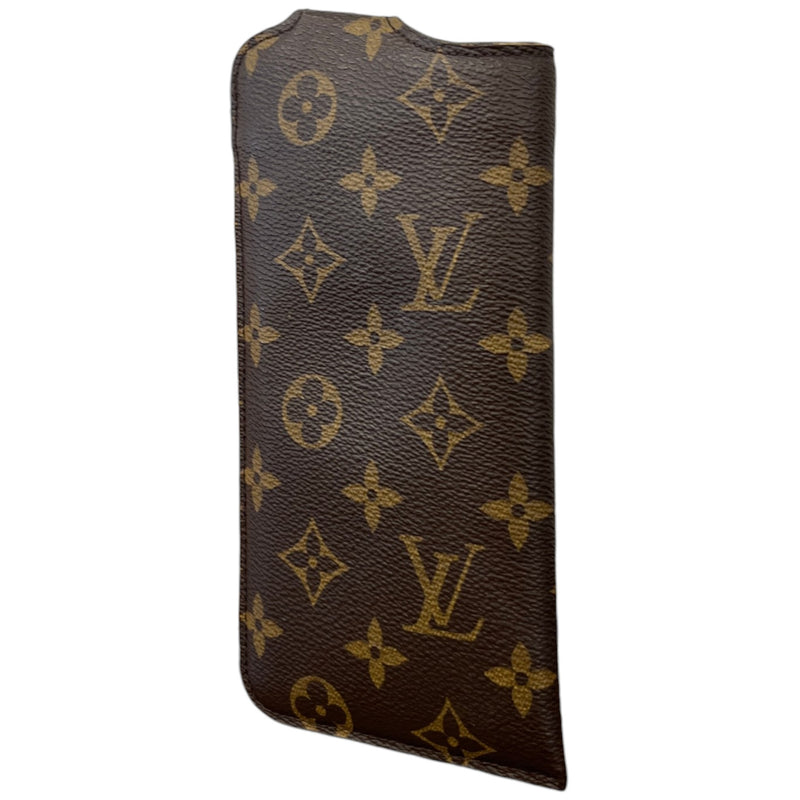 Women's Monogram Sunglasses Case Phone Case Brown