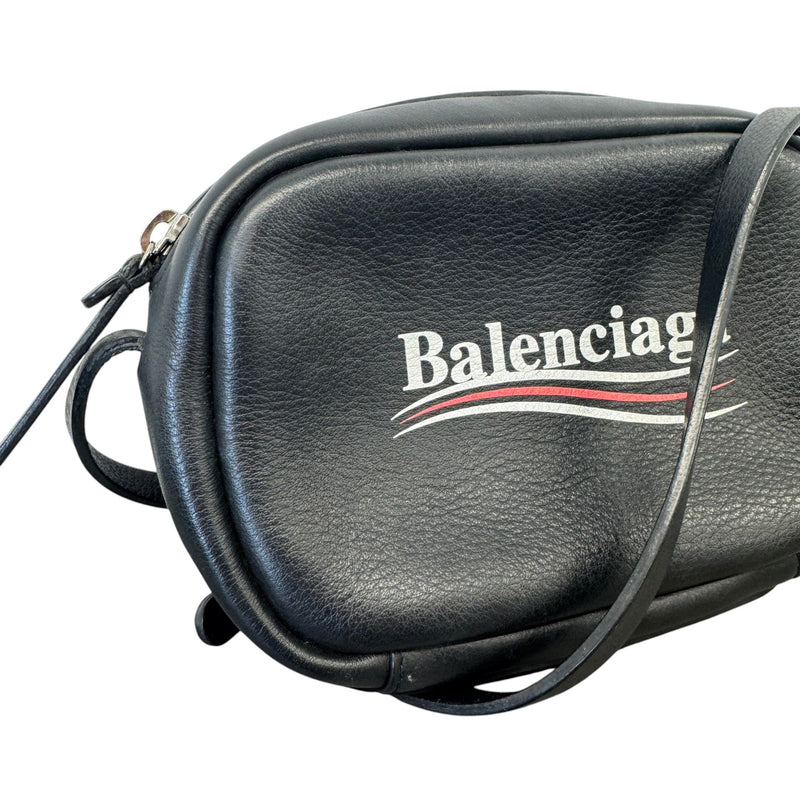 Men's Political Logo Camera Bag Black