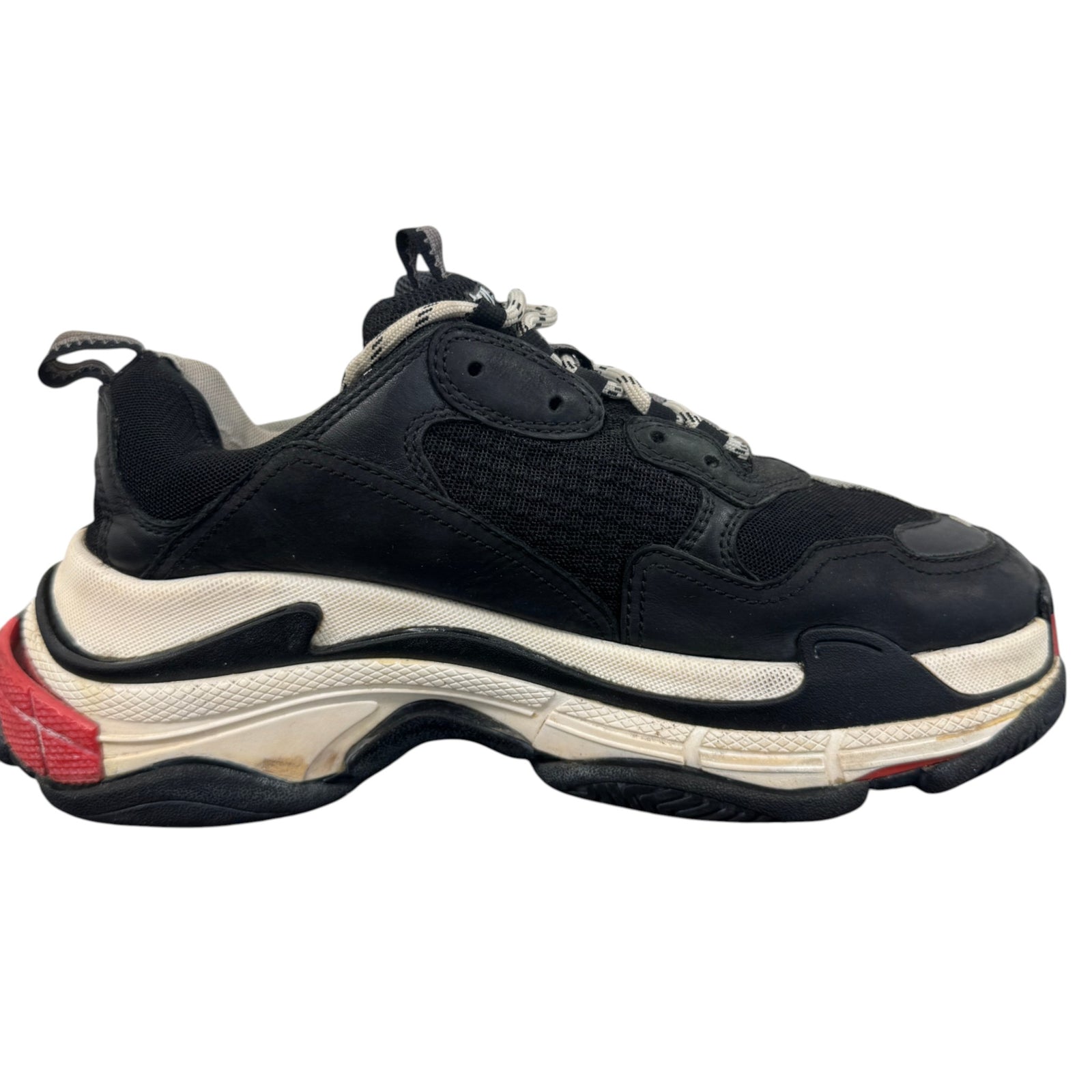 Men's Spit Triple S Low Trainers Multi-Coloured Size UK 8 / EU 42 - Photo 4