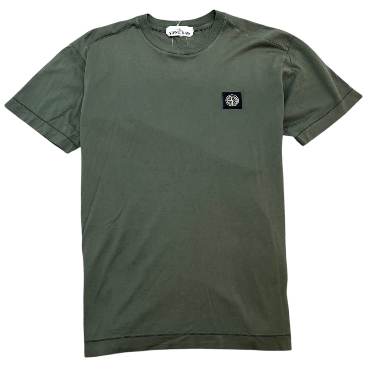 Men's Compass Logo T-Shirt Green Size M - Photo 1
