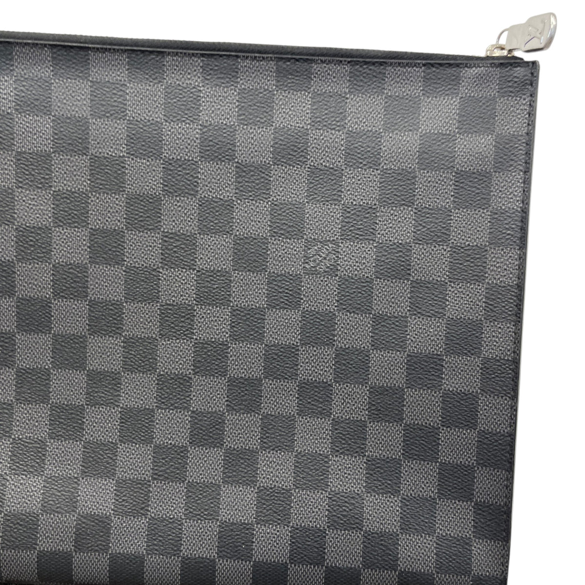 Men's Damier Graphite Pochette Jour GM Pouch Black - Photo 7