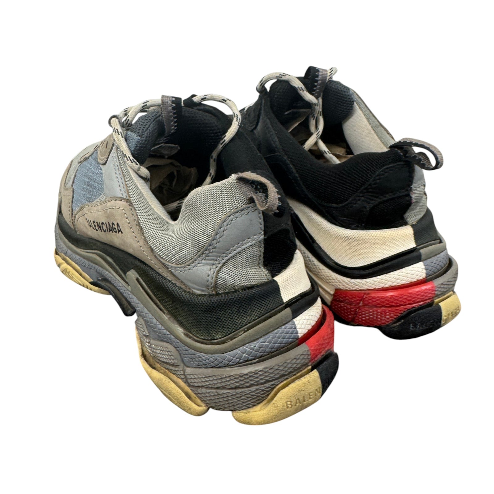 Men's Spit Triple S Low Trainers Multi-Coloured Size UK 8 / EU 42 - Photo 7
