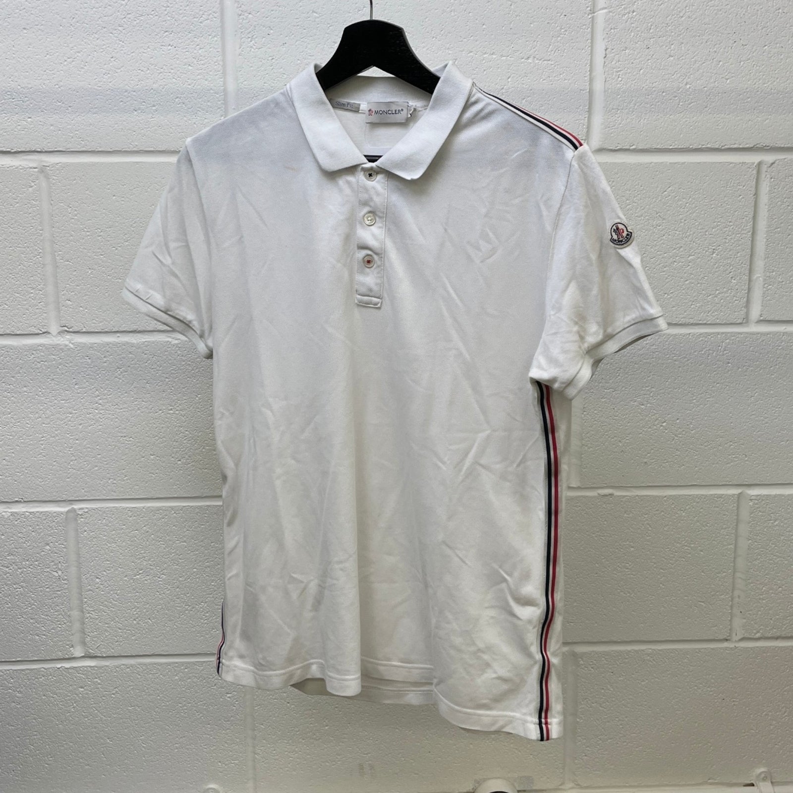 Men's Maglia Polo Shirt White Size M - Photo 10