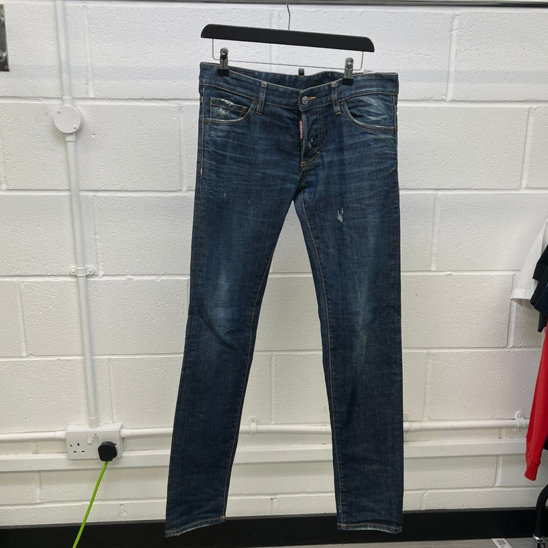 Men's Slim Jeans Blue Size IT 46 / UK 30