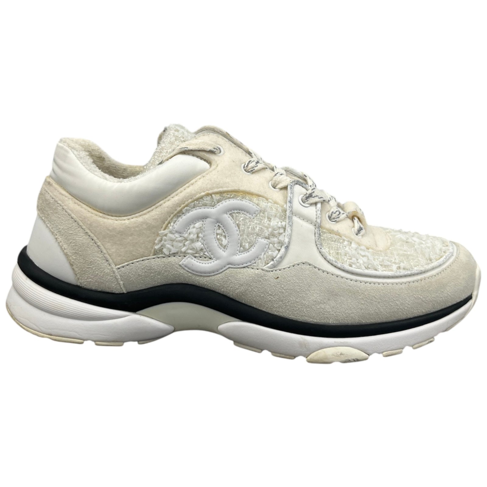 Women's Cc Runner Low Trainers White Size EU 38.5 / UK 5.5 - Photo 1