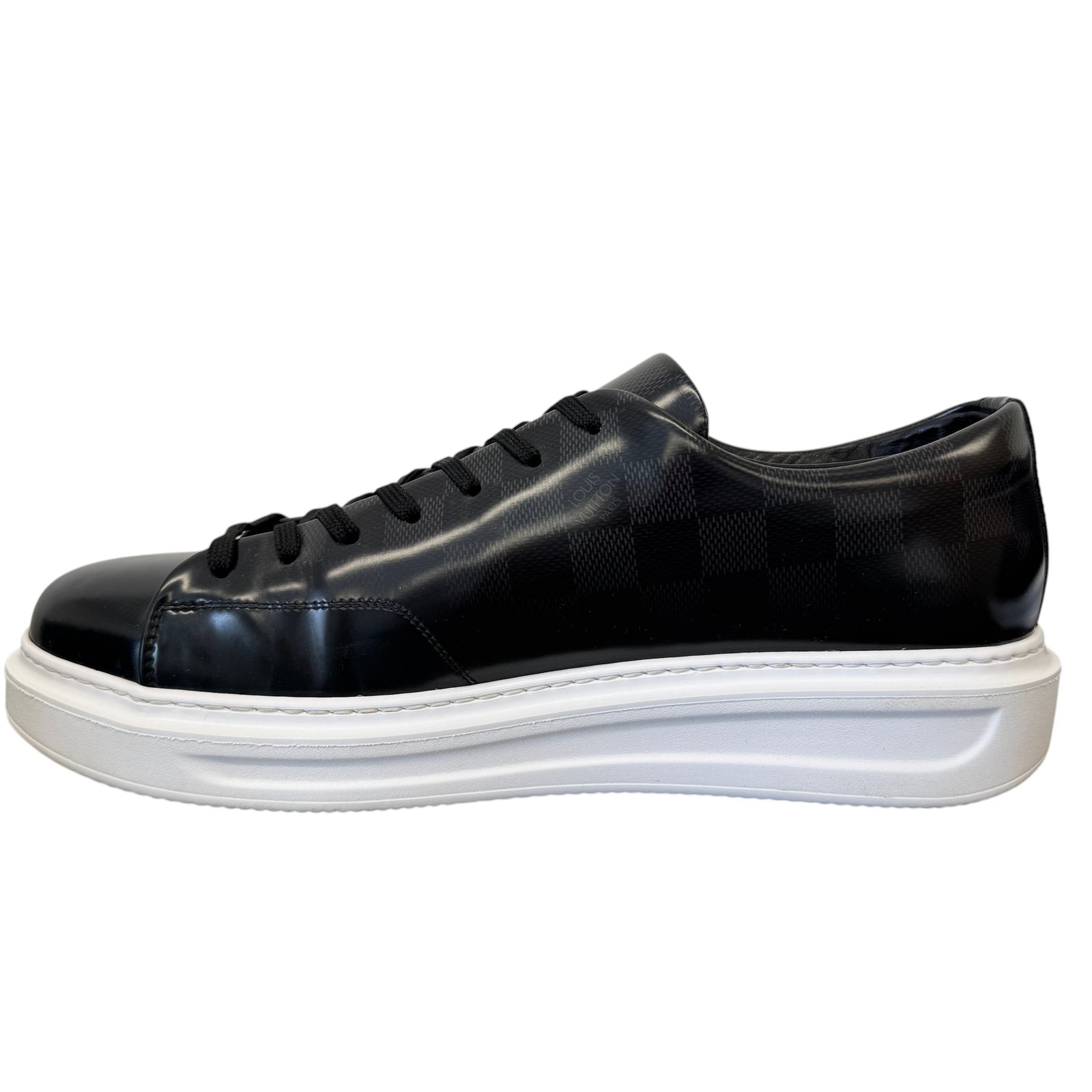 Men's Beverly Hills Low Trainers Black Size EU 43.5 / UK 9.5 - Photo 2