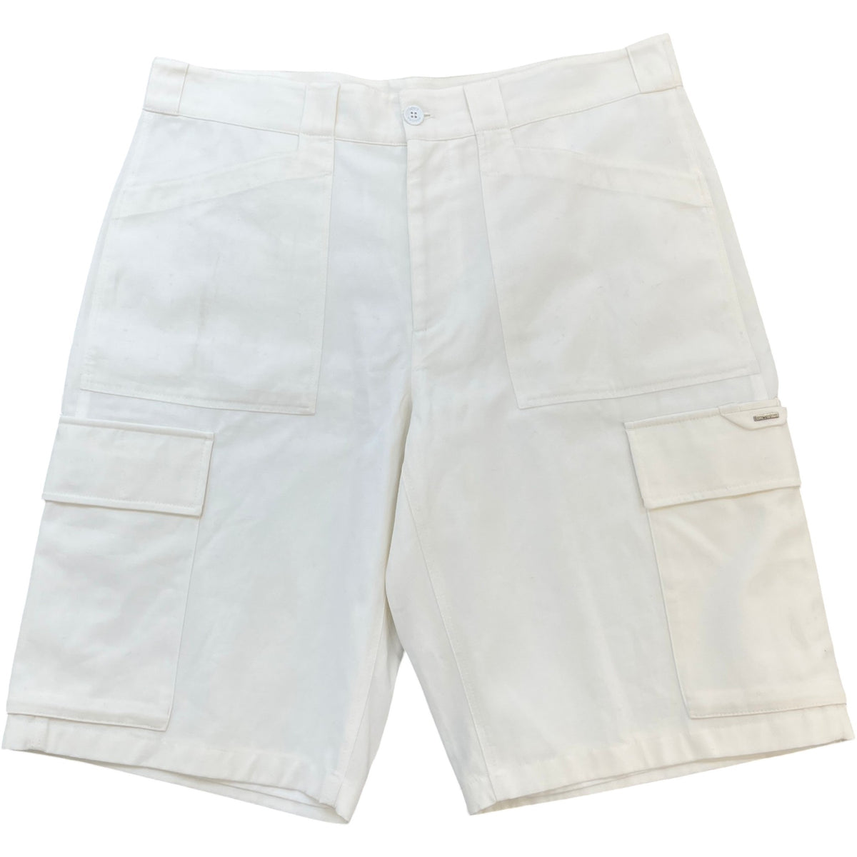 Men's Cargo Shorts Cream Size L / W34 - Photo 1