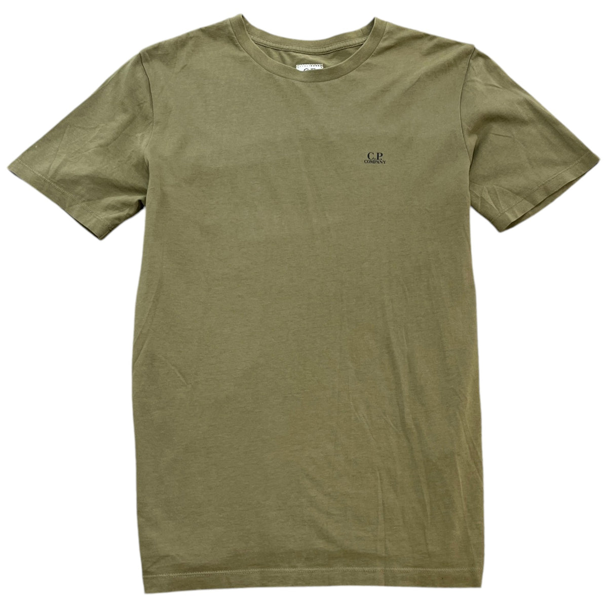 Men's Logo Print T-Shirt Green Size M - Photo 1
