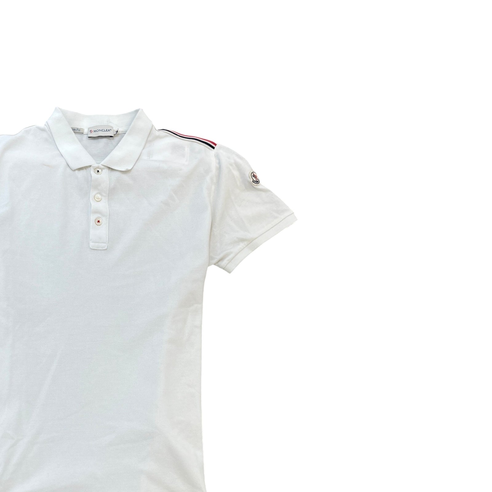 Men's Maglia Polo Shirt White Size M - Photo 3