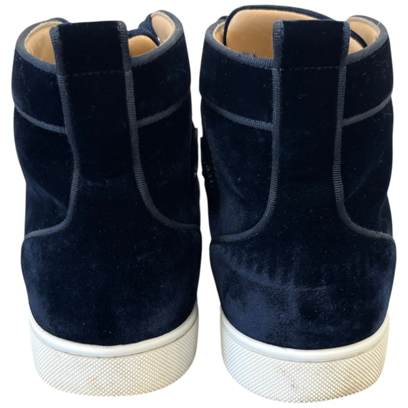 Men's Louis Orlato Flat High Trainers Navy Size EU 43 / UK 9