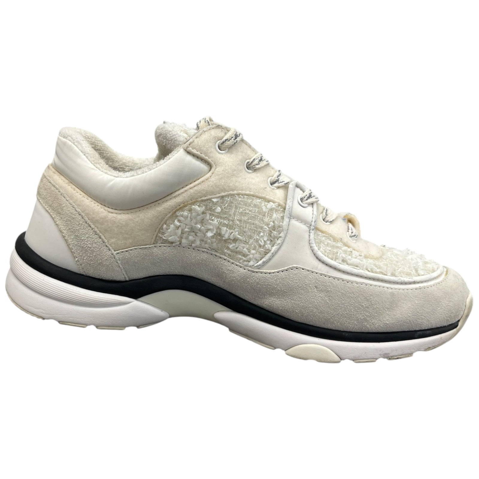 Women's Cc Runner Low Trainers White Size EU 38.5 / UK 5.5 - Photo 4