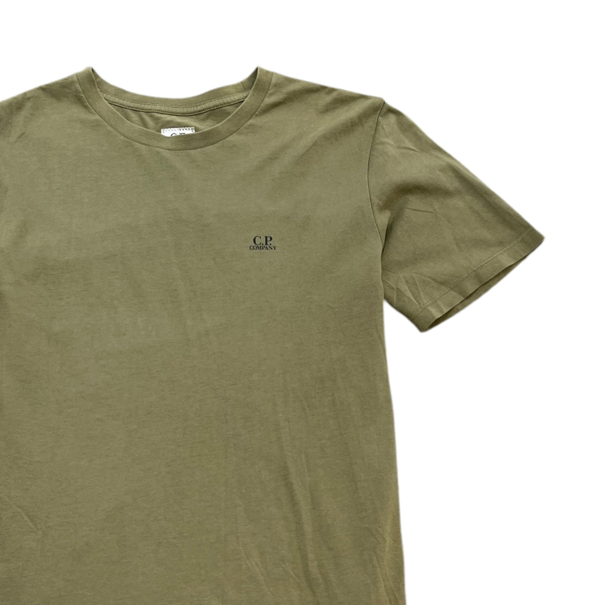 Men's Logo Print T-Shirt Green Size M - Photo 3