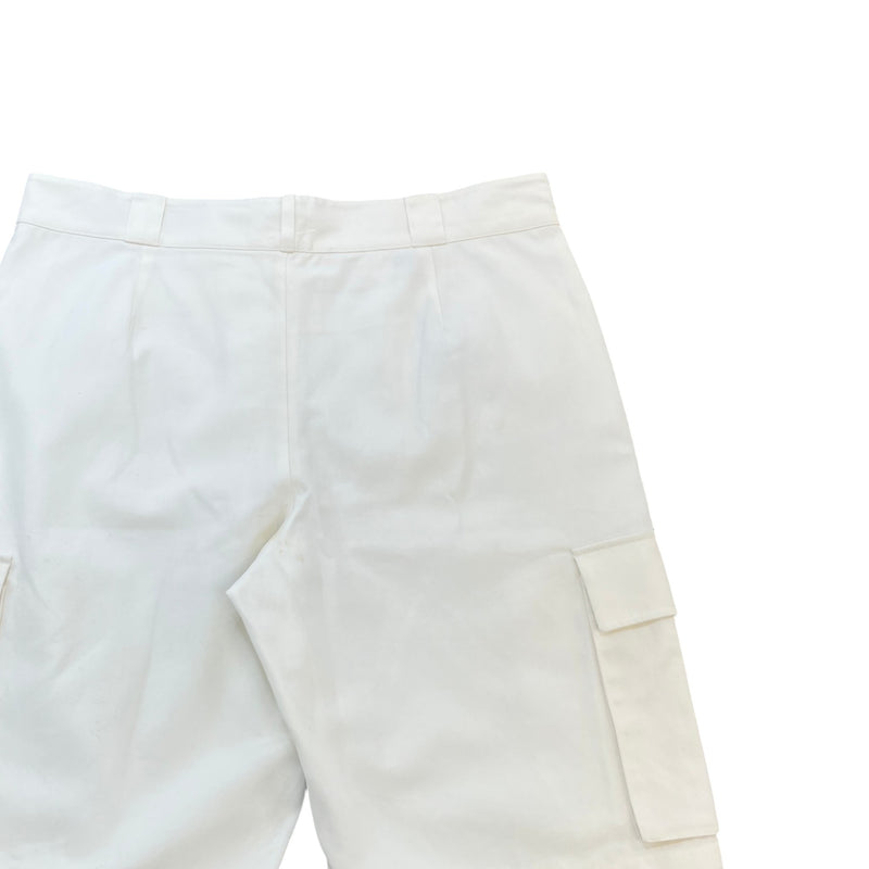 Men's Cargo Shorts Cream Size L / W34