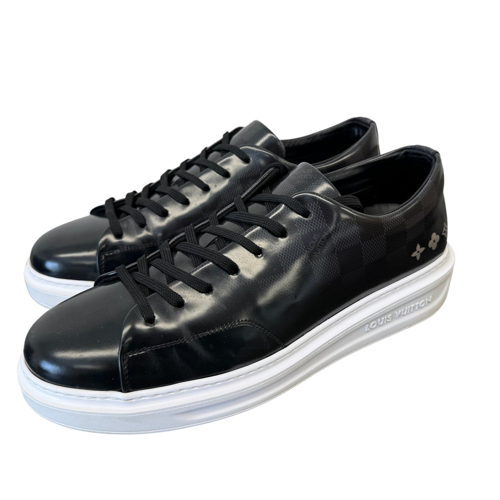 Men's Beverly Hills Low Trainers Black Size EU 43.5 / UK 9.5 - Photo 7