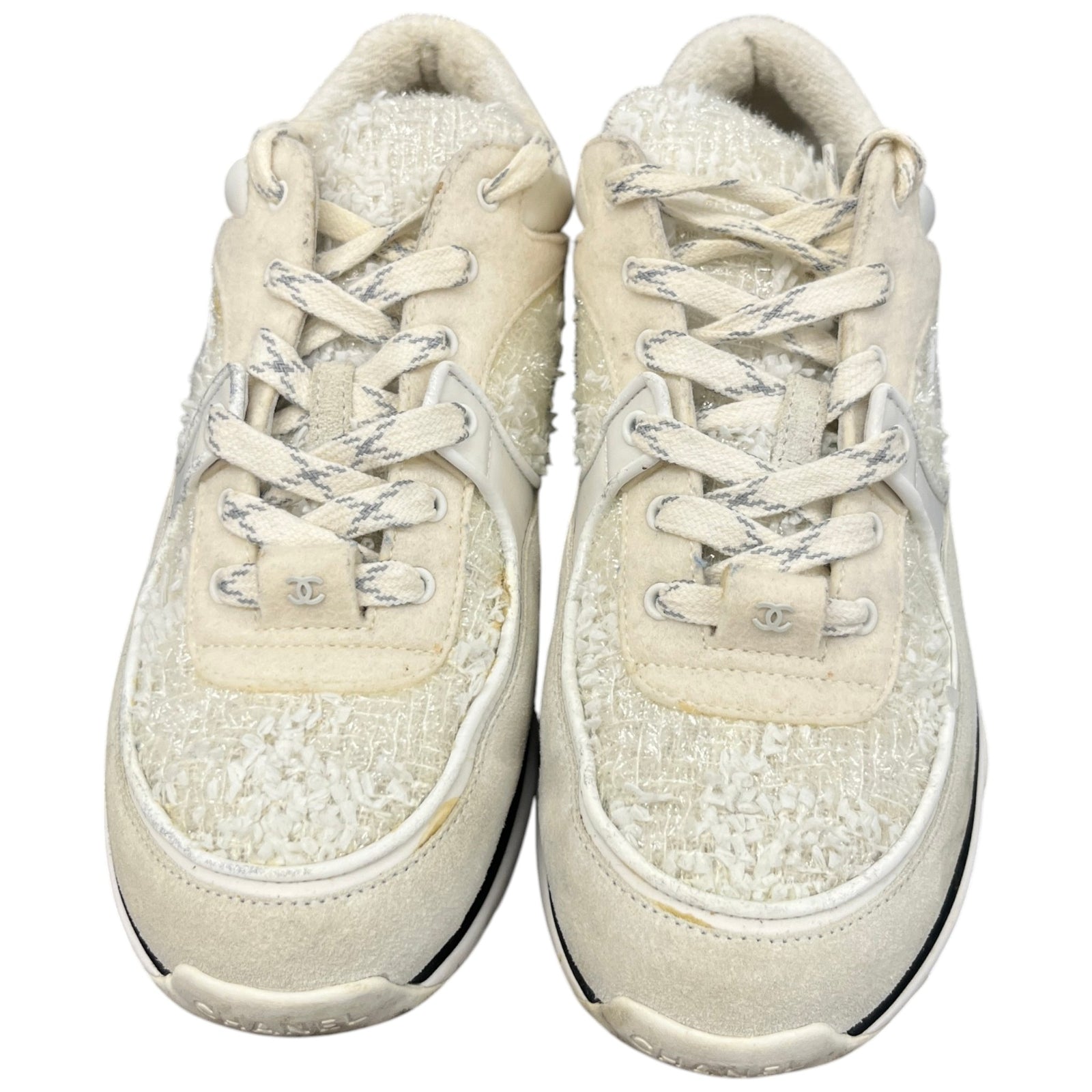 Women's Cc Runner Low Trainers White Size EU 38.5 / UK 5.5 - Photo 6