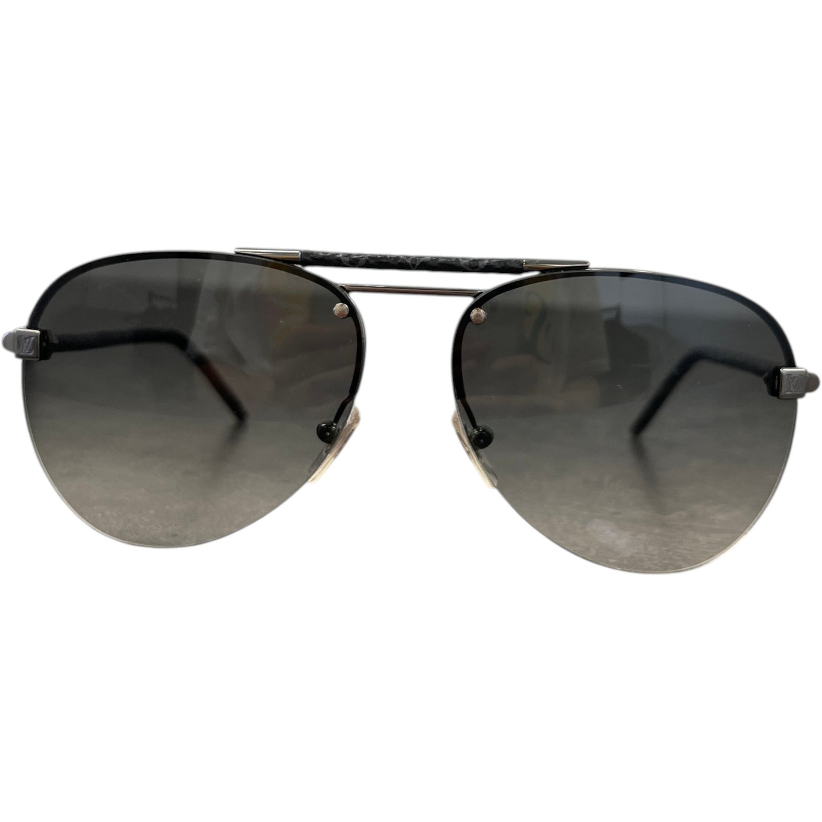 Men's Z1109W Monogram Eclipse Sunglasses Silver - Photo 1
