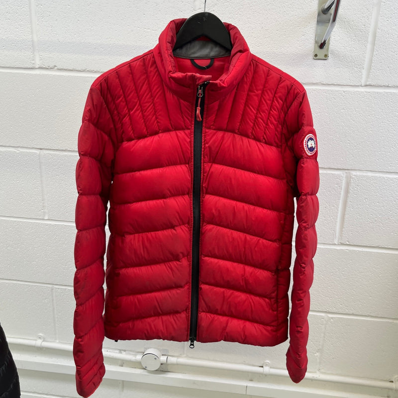 Men's Brookvale Down Jacket Red Size M