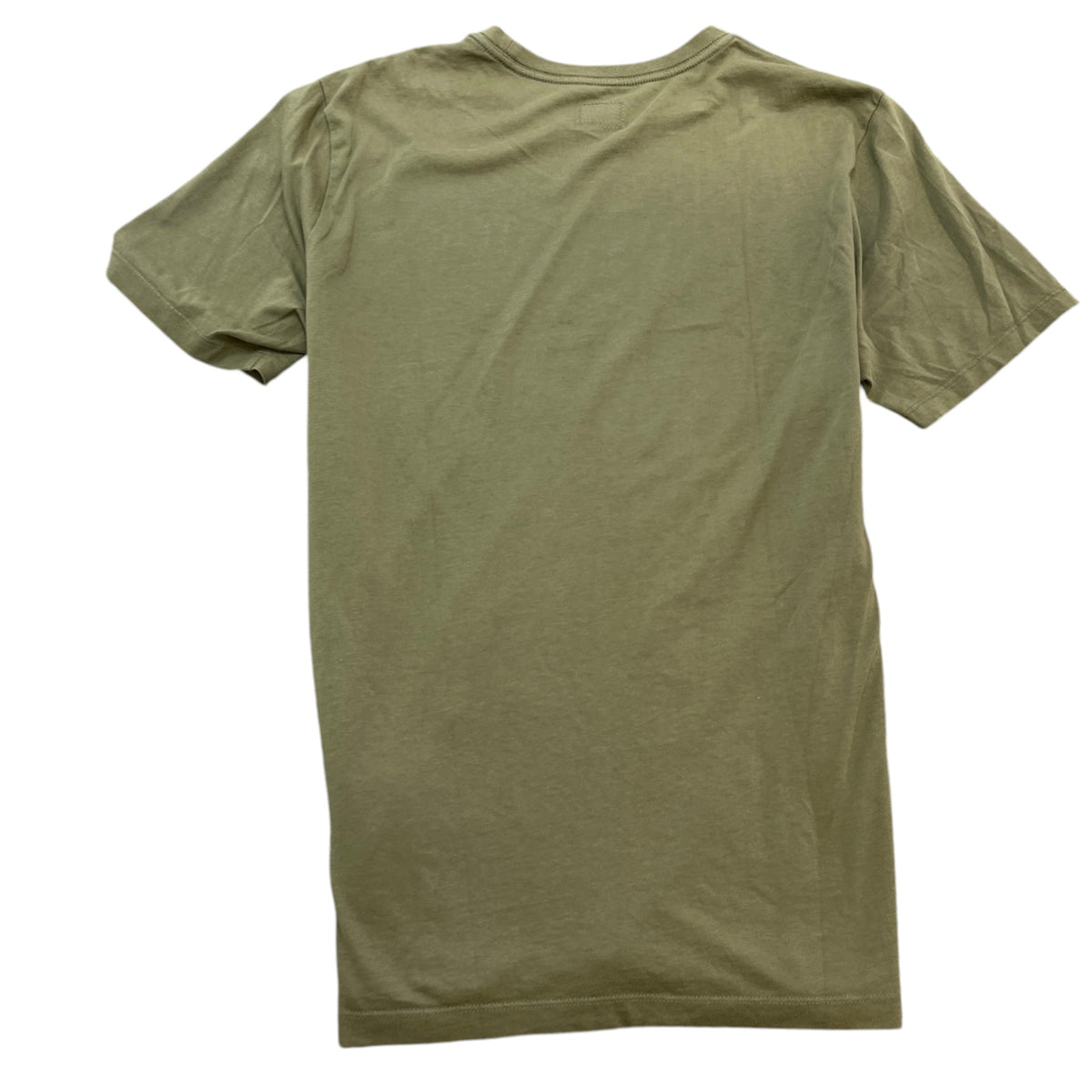 Men's Logo Print T-Shirt Green Size M - Photo 2