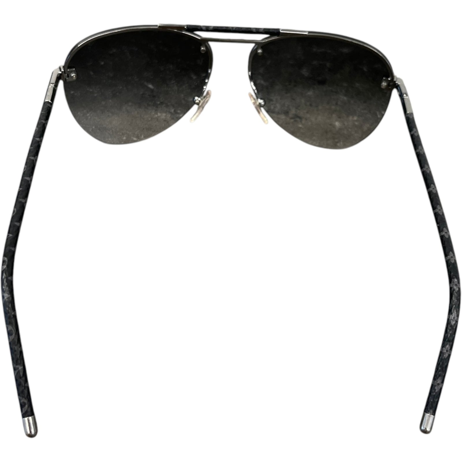 Men's Z1109W Monogram Eclipse Sunglasses Silver - Photo 4