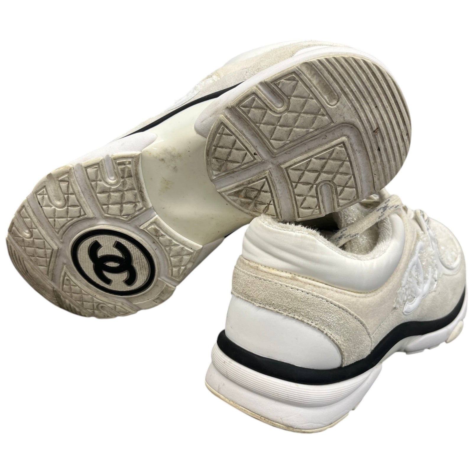 Women's Cc Runner Low Trainers White Size EU 38.5 / UK 5.5 - Photo 10