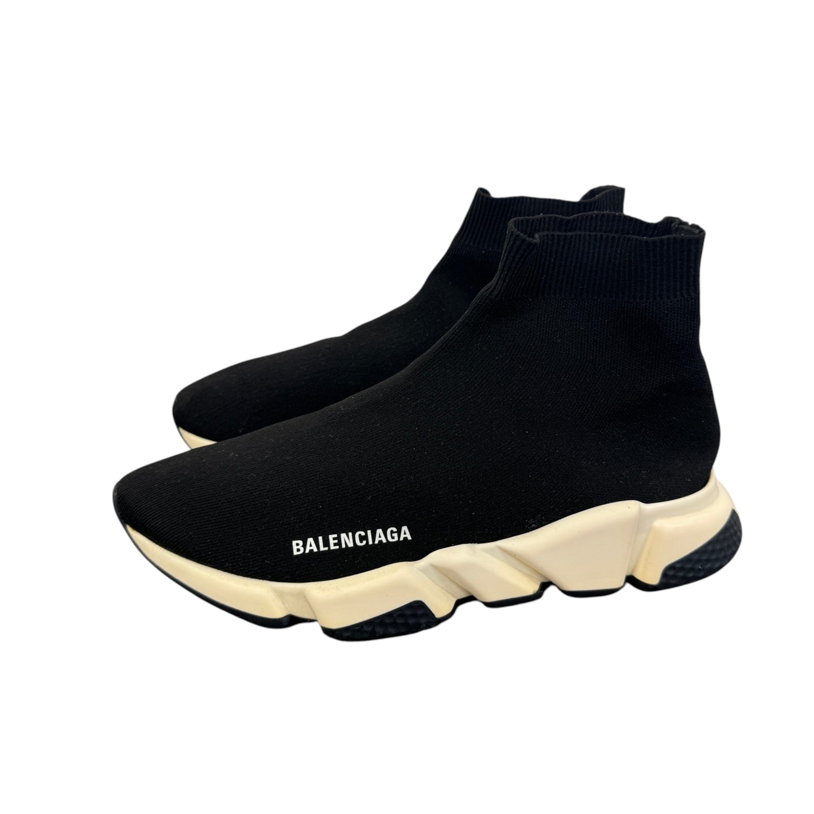 Men's Speed Sock Low Trainers Black Size UK 8 / EU 42 - Photo 7