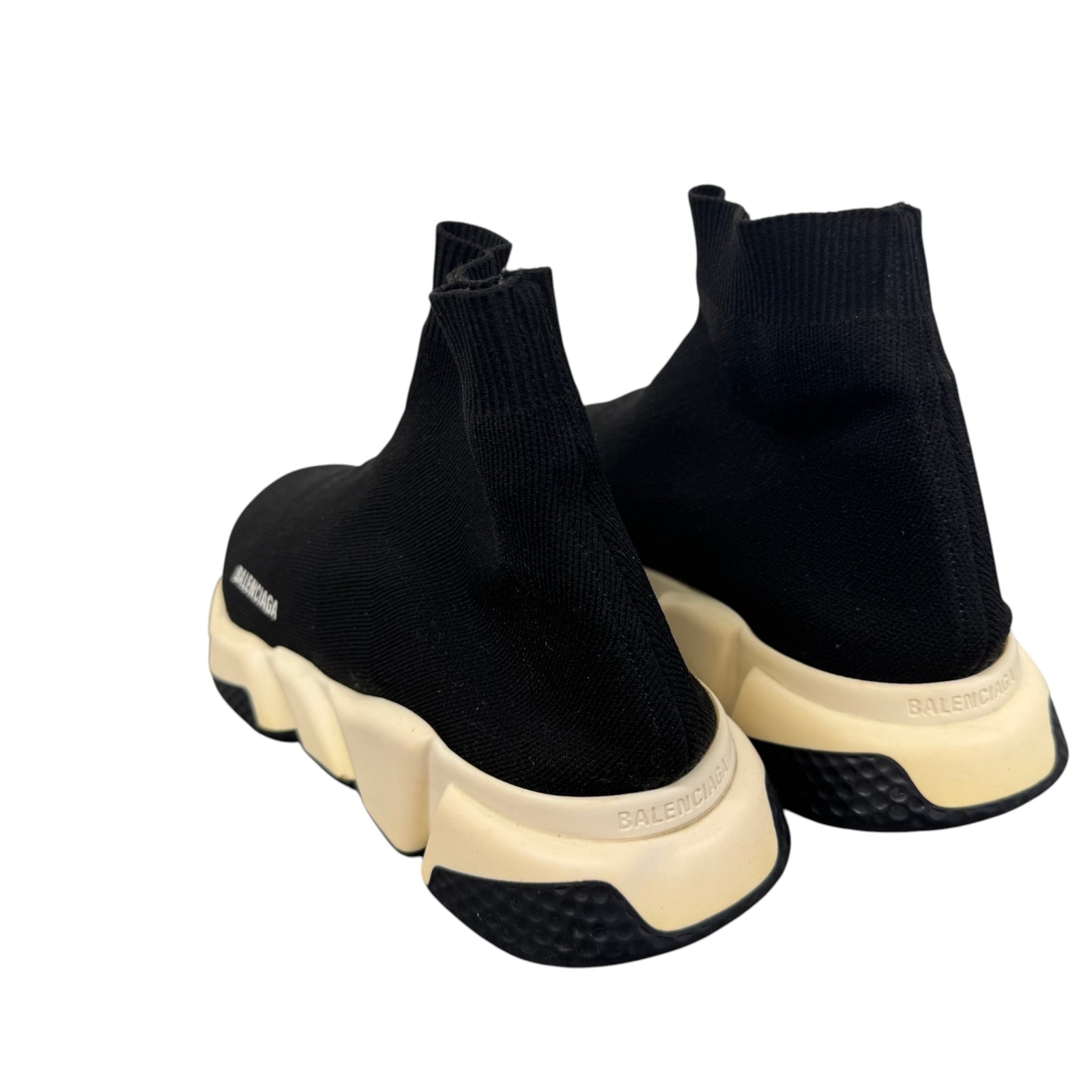 Men's Speed Sock Low Trainers Black Size UK 8 / EU 42 - Photo 8