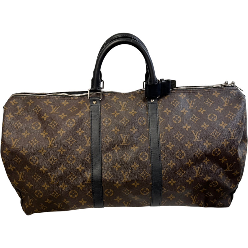 Men's Keepall Bandoulière 55 Travel Bag Brown