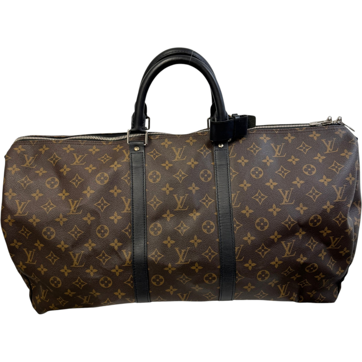 Men's Keepall Bandoulière 55 Travel Bag Brown - Photo 7