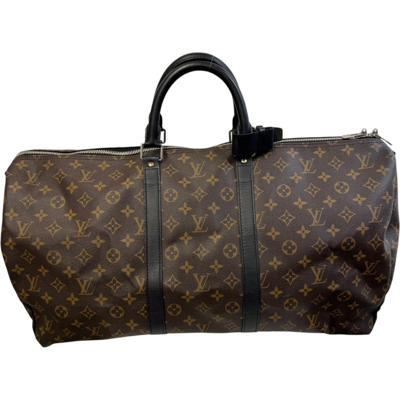 Men's Keepall Bandoulière 55 Travel Bag Brown