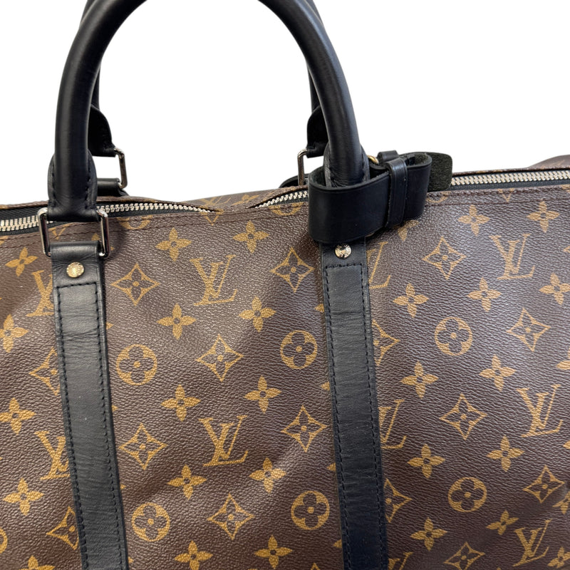 Men's Keepall Bandoulière 55 Travel Bag Brown