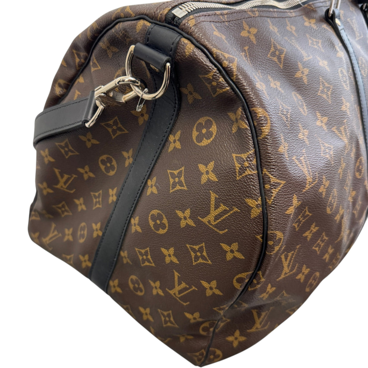 Men's Keepall Bandoulière 55 Travel Bag Brown - Photo 9