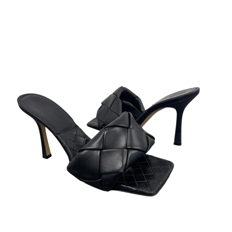 Women's Lido Quilted Mules Black Size UK 6 / EU 39