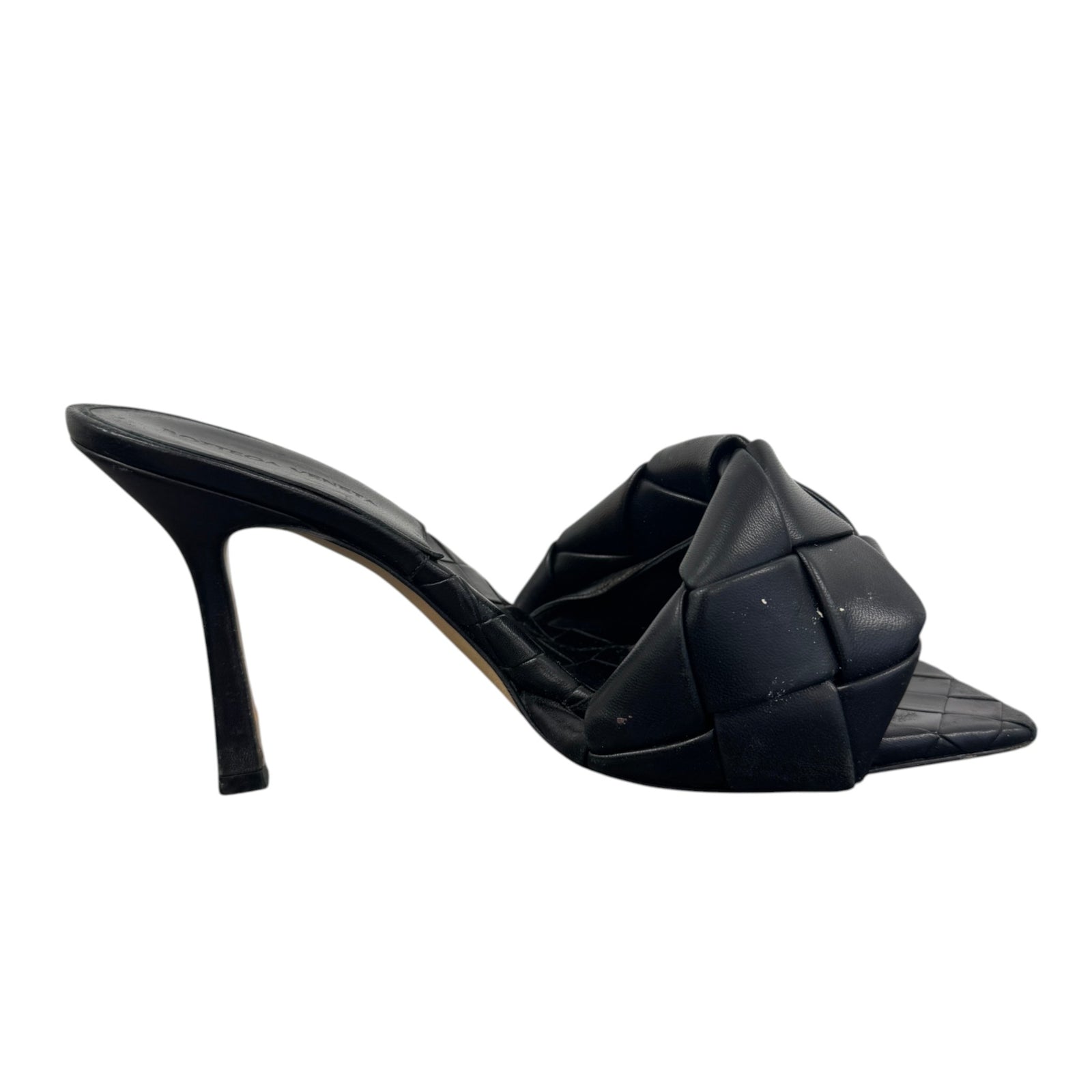 Women's Lido Quilted Mules Black Size UK 6 / EU 39 - Photo 5