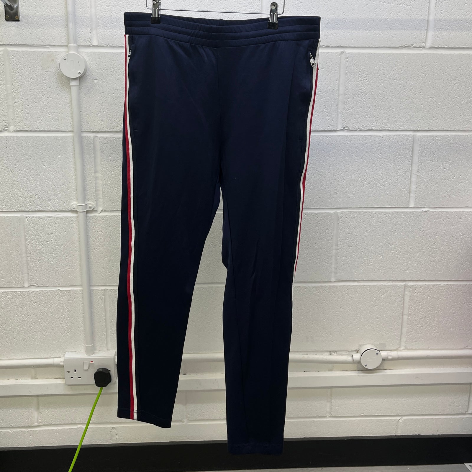 Men's Stripe Joggers Navy Size XL - Photo 9