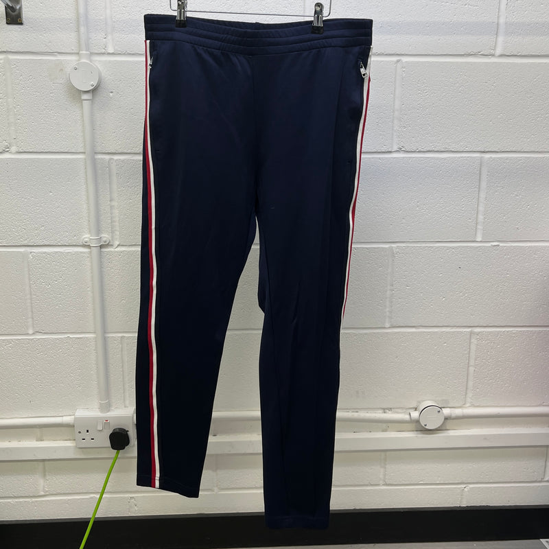 Men's Stripe Joggers Navy Size XL