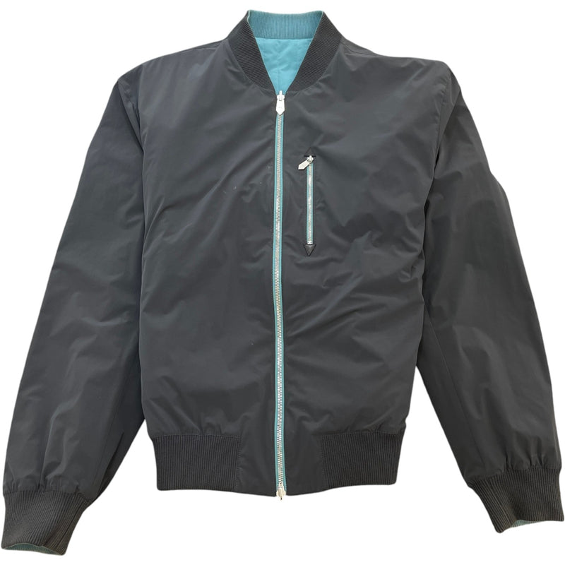 Men's Reversible Jacket Grey Size IT 54 / XXL