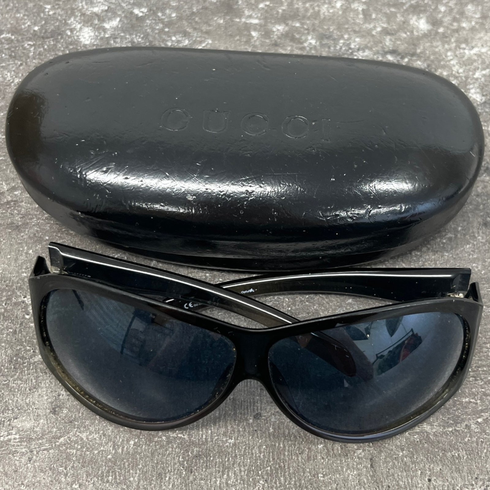 Women's Gg2536 Sunglasses Blue - Photo 9