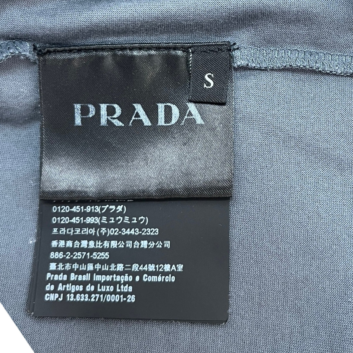 Men's Logo T-Shirt Blue Size S - Photo 6