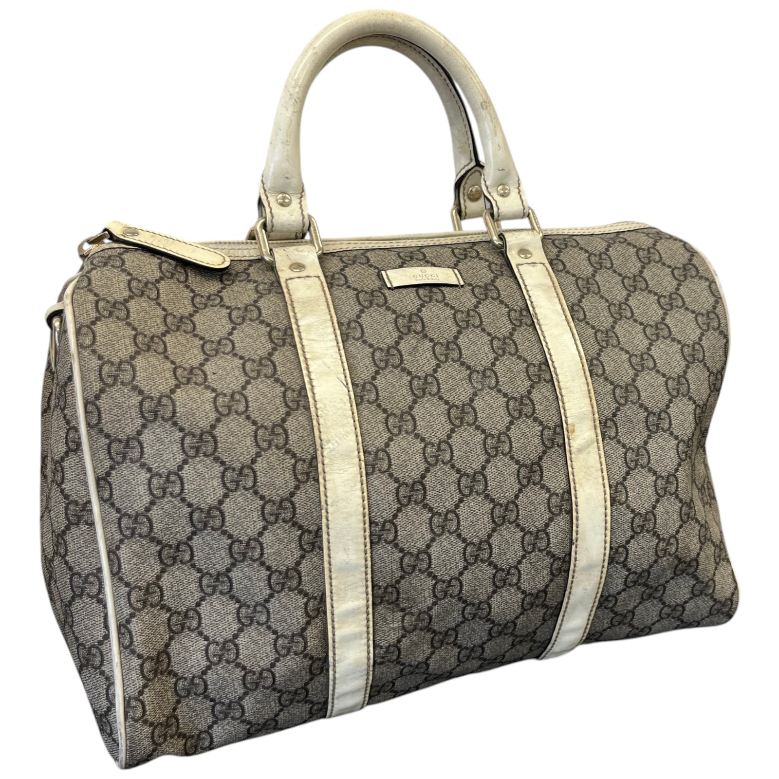 Women's Gg Supreme Joy Boston Bag Beige - Photo 4