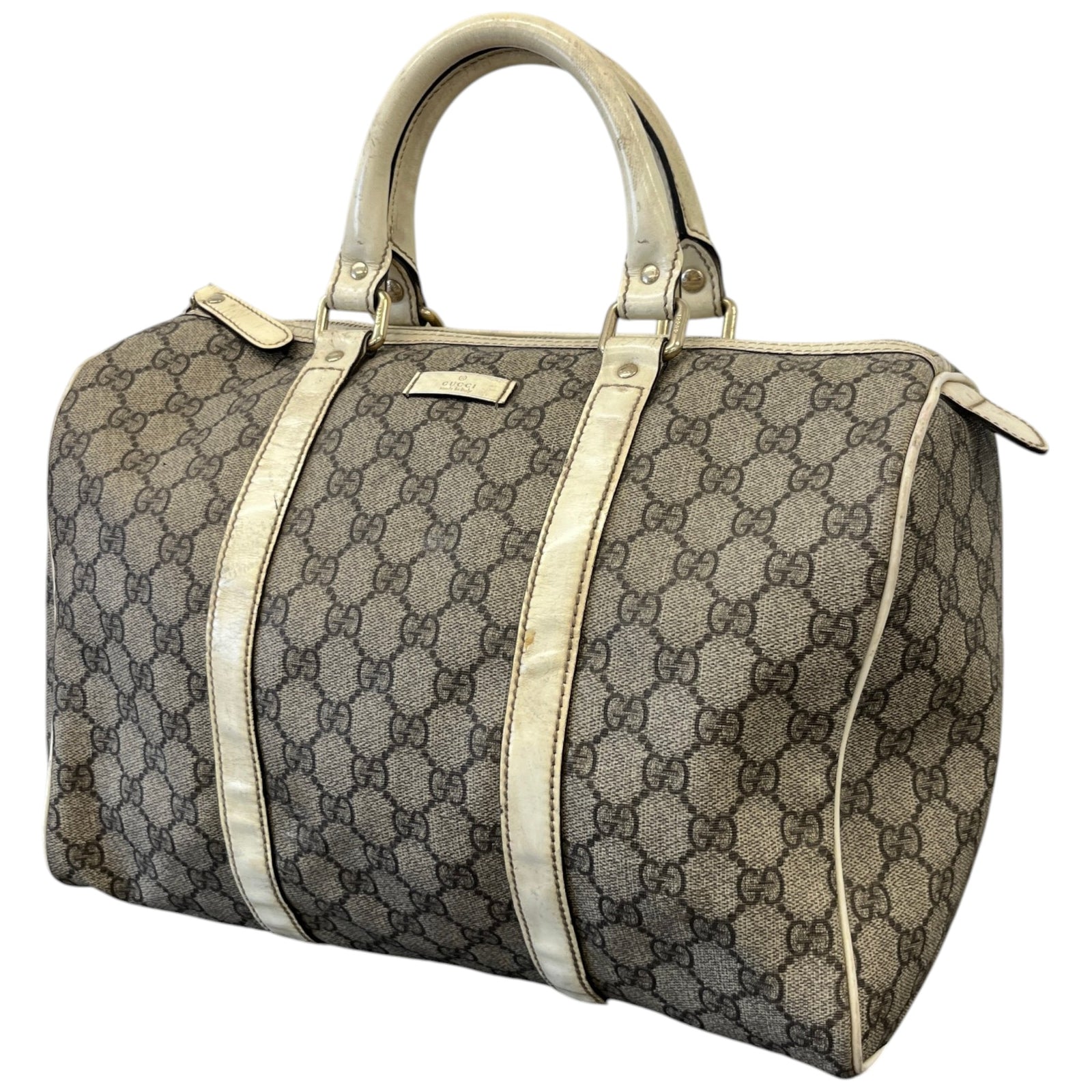 Women's Gg Supreme Joy Boston Bag Beige - Photo 5
