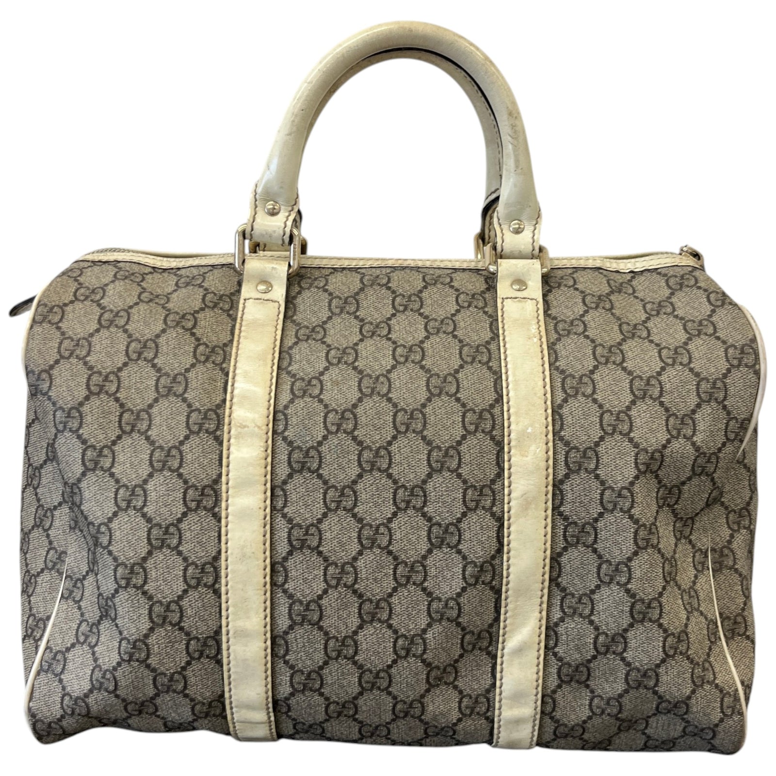 Women's Gg Supreme Joy Boston Bag Beige - Photo 3