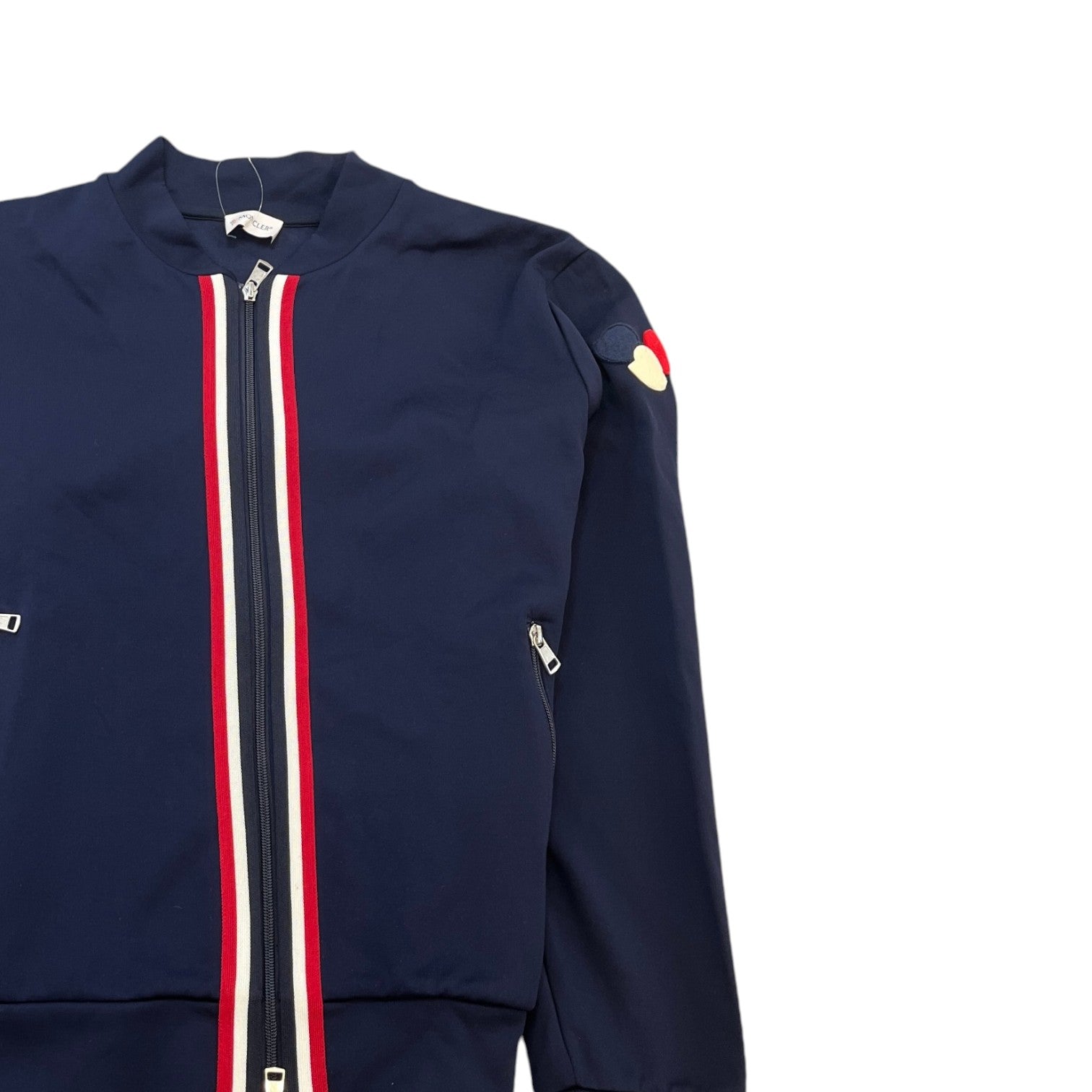 Men's Maglia Cardigan Jumper Navy Size L - Photo 3