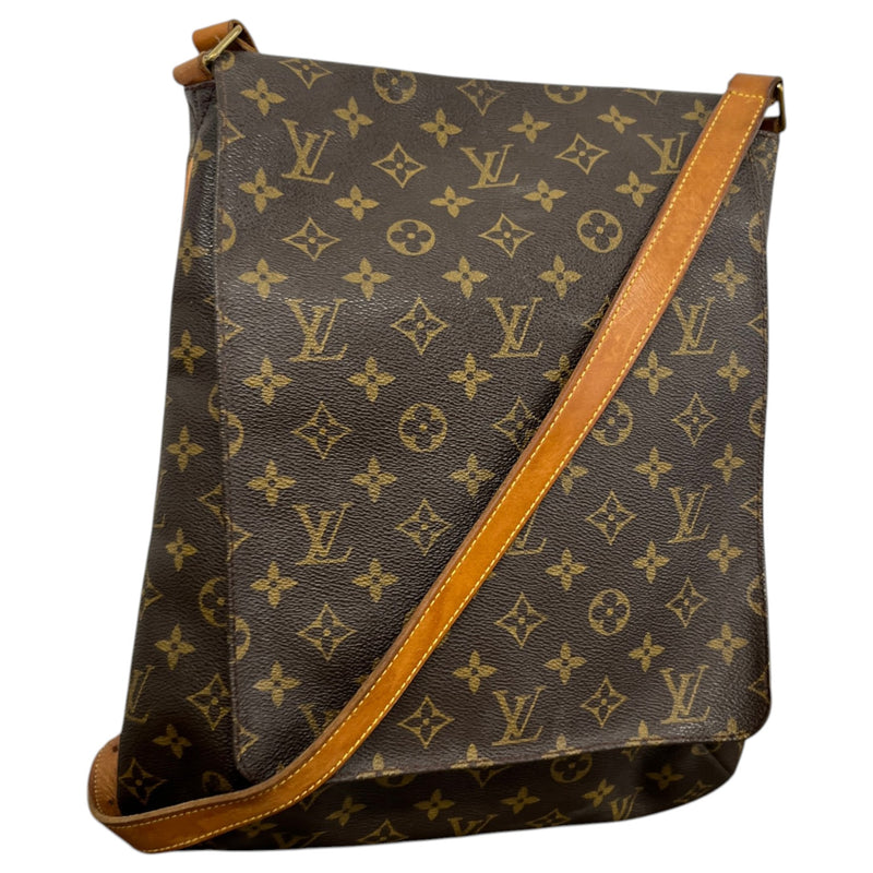 Women's Monogram Musette Crossbody Bag Brown