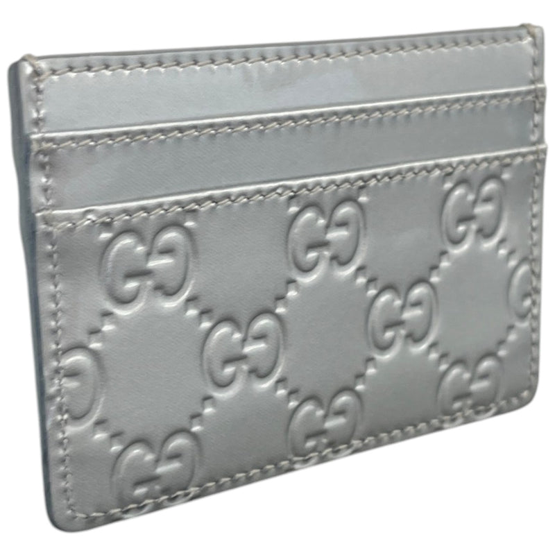 Men's GG Supreme Card Holder Grey