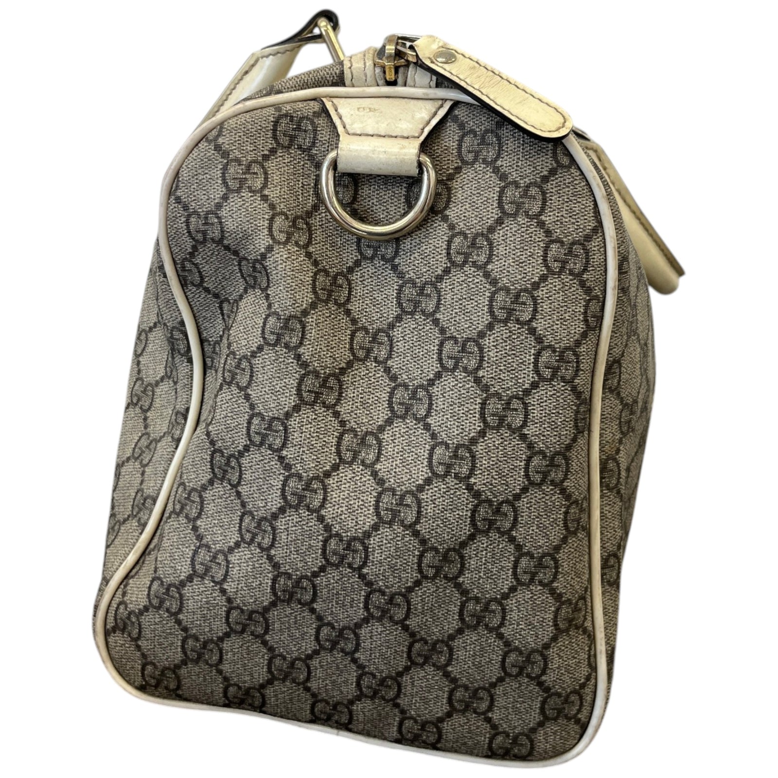 Women's Gg Supreme Joy Boston Bag Beige - Photo 6