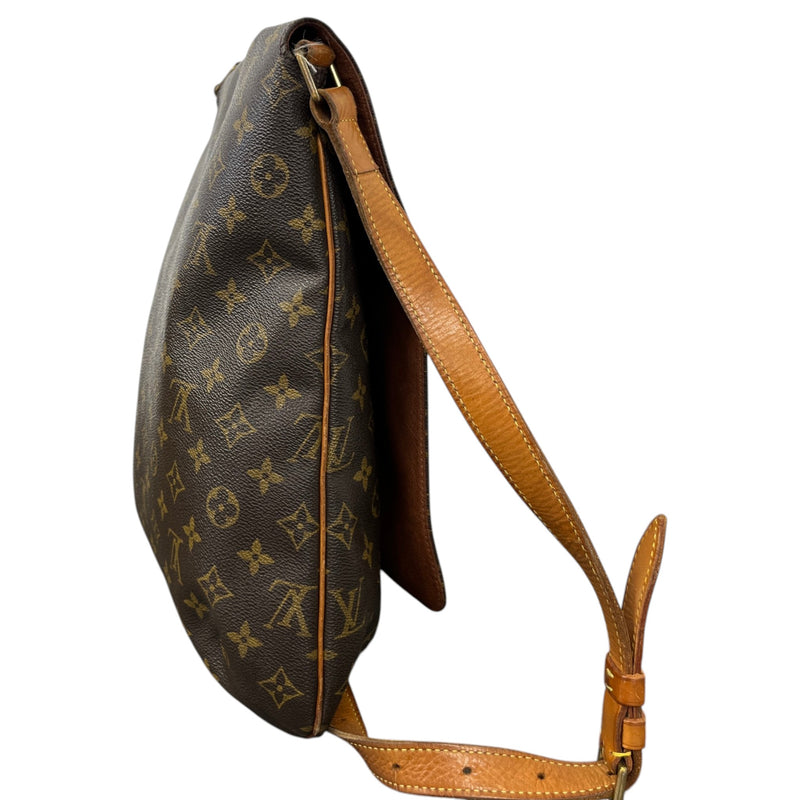 Women's Monogram Musette Crossbody Bag Brown